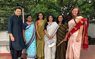 Ashley Casperson in India