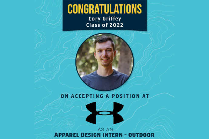Cory Griffey Accepts Under Armour Internship