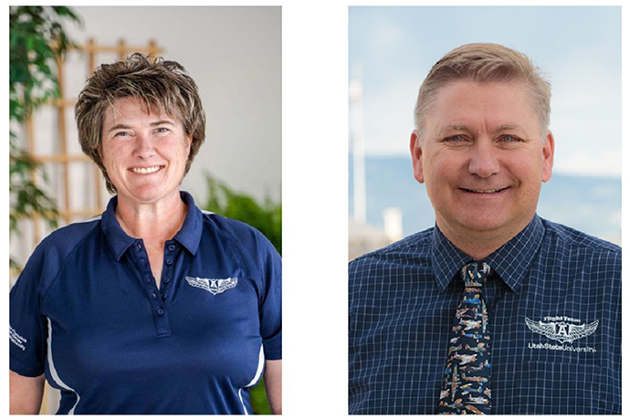 Utah State's Aviation Faculty Honored With Statewide Awards