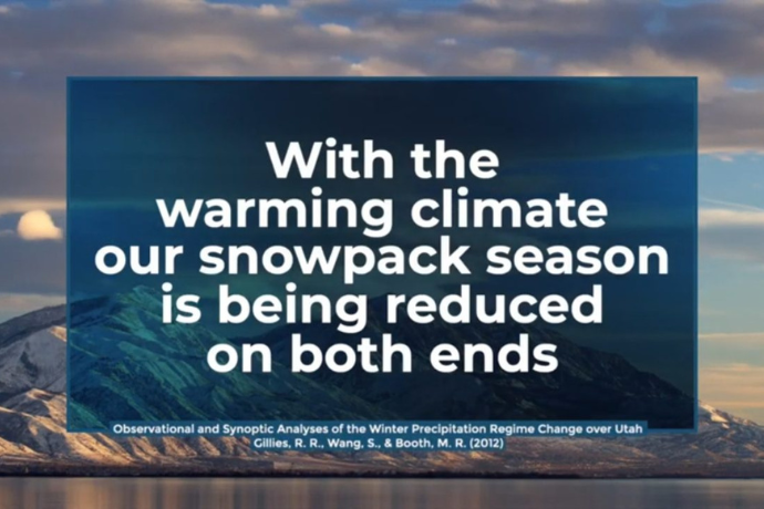 Utah Climate Center says Utah’s water patterns are changing