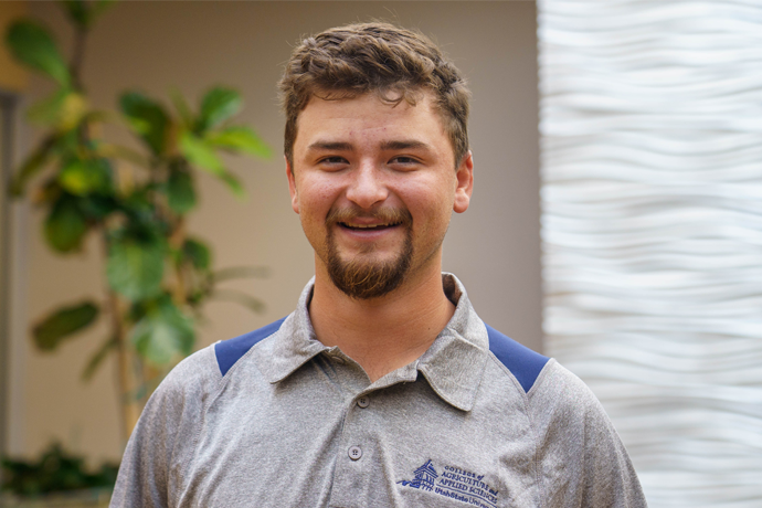 Dalton Gibbs, a love for animals and the USU community