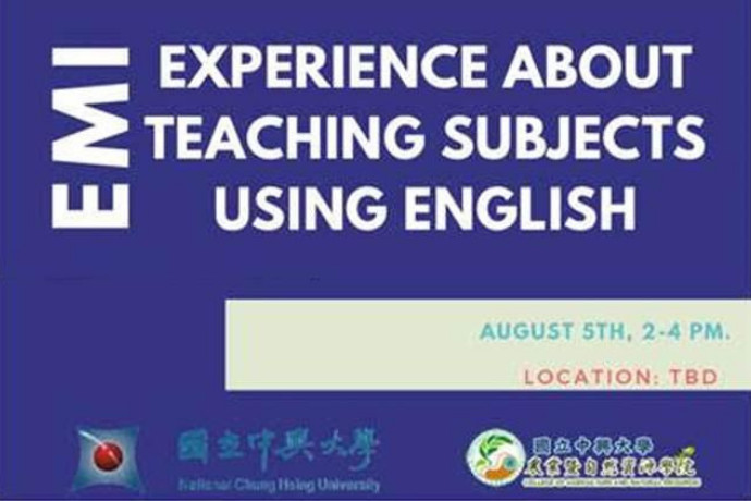 NCHU Students Learn about Teaching Science in English from USU Professor