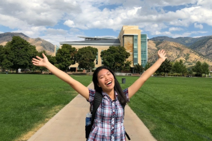 Visiting NCHU Undergraduate Returns to USU Seeking Graduate Degree