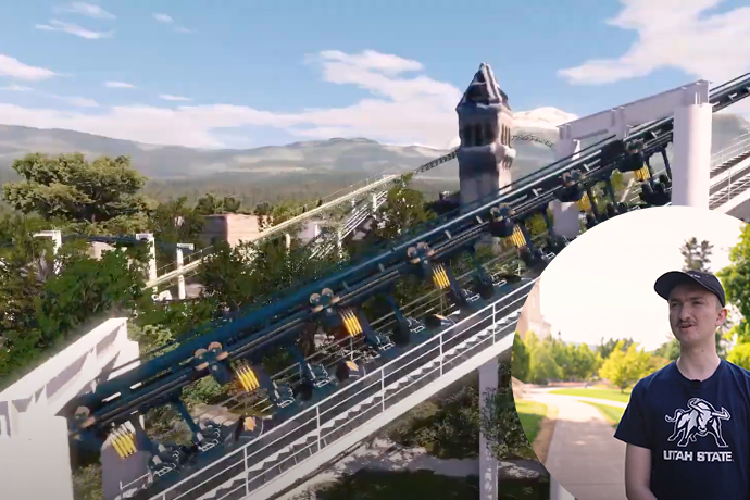 Virtual Roller Coasters on Old Main - Landscape Architecture and Environmental Planning