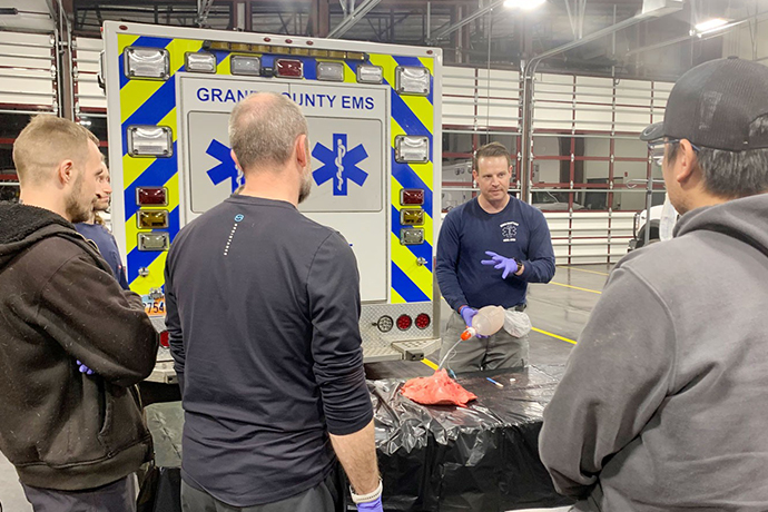 USU Moab Graduates Nine Students in Inaugural EMT Program Cohort