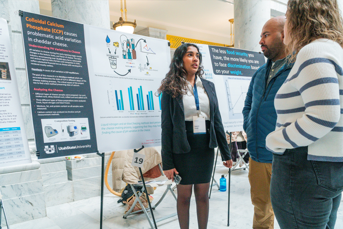From the Lab to Capitol Hill: Student Researcher Contributes to Dairy Industry Sustainability