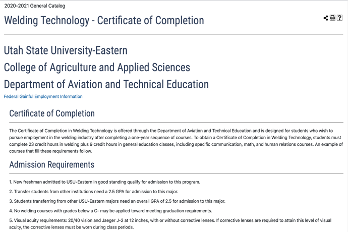 Welding Certificate