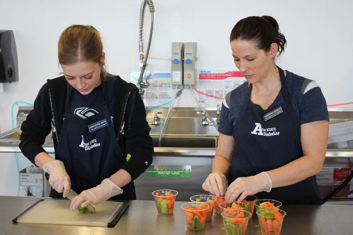 USU Athletics Sports Nutrition Program, Graduate Assistant