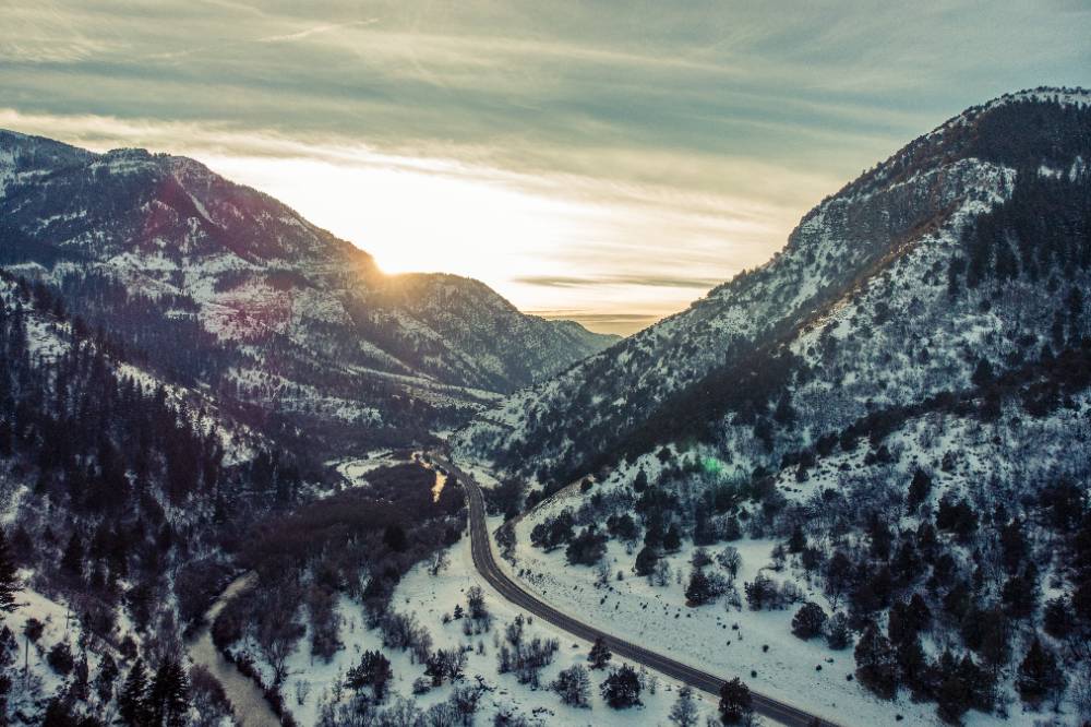 Logan Canyon in Winter