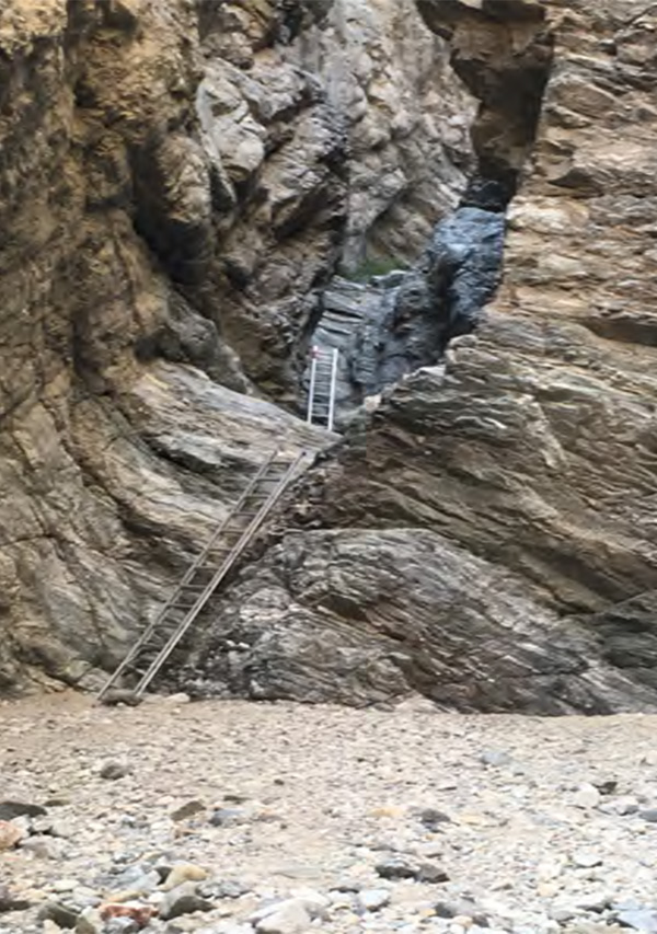 Last 2 ladders of trail