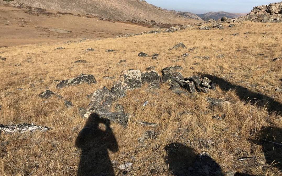 geological dig worksite