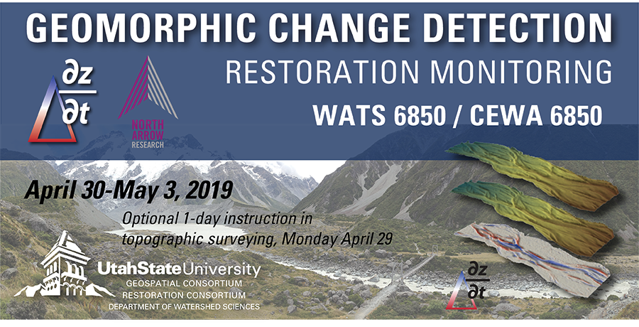 geomorphic change detection flyer